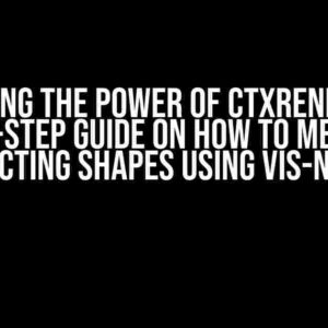 Unlocking the Power of ctxRenderer: A Step-by-Step Guide on How to Merge Two Intersecting Shapes using vis-network